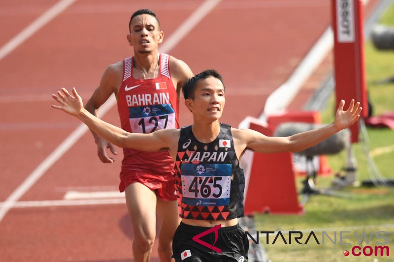 Pelari Jepang rebut emas marathon