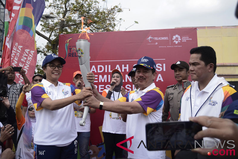 Dua menteri siap bawa obor Asian Games di "Kota Tapis Berseri"