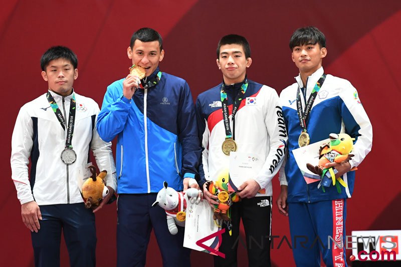 Jepang sapu empat medali di final judo Asian Games 2018
