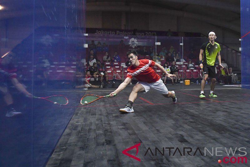 Cabang squash mulai pertandingkan nomor beregu