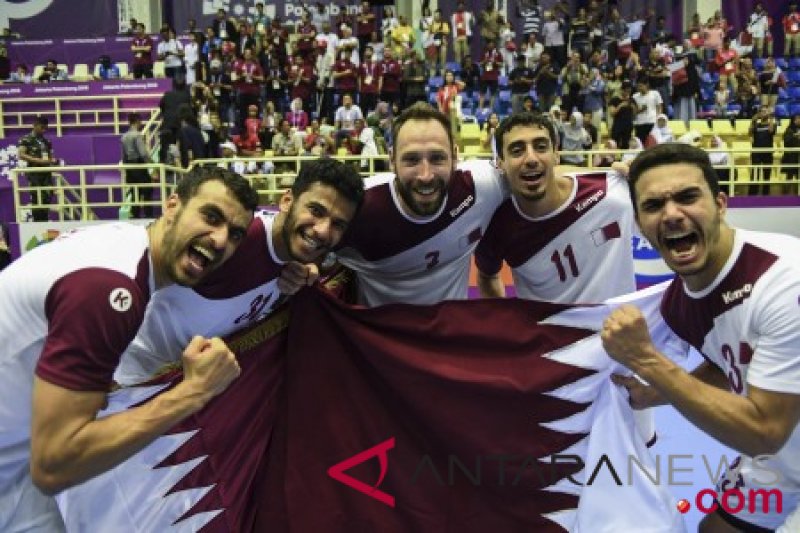Tim bola tangan Qatar dapatkan emas usai kalahkan Bahrain