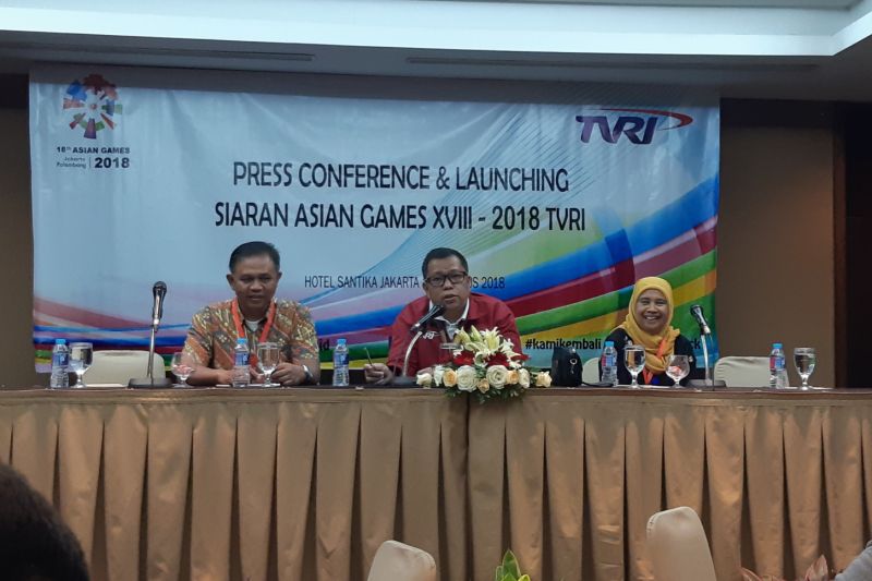 TVRI siap siarkan Asian Games 2018 lebih luas