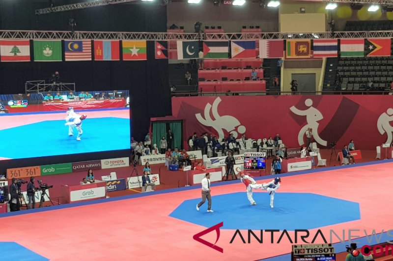 Indonesia tanpa medali di hari kedua cabang taekwondo
