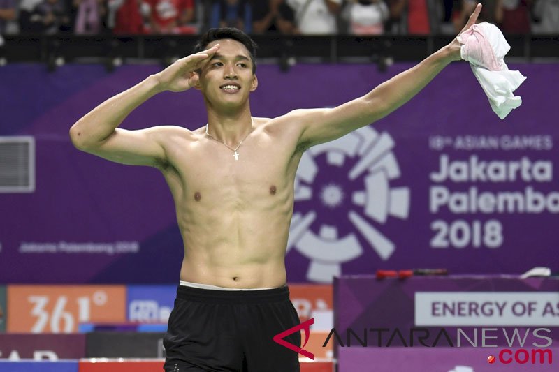 Suka buka baju, Jonatan Christie: itu spontan saja