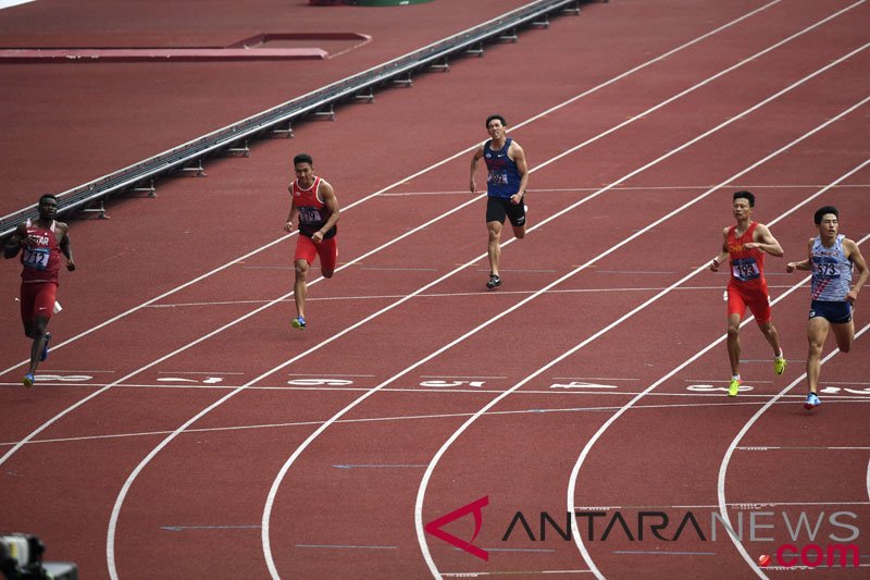 Atletik-Penyisihan Lari 200 meter Putra