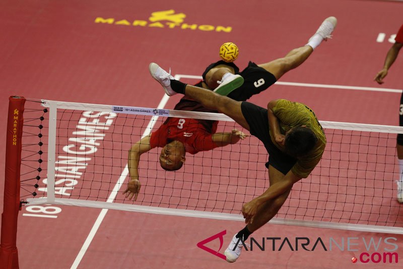 Sepak Takraw Final Regu Putra