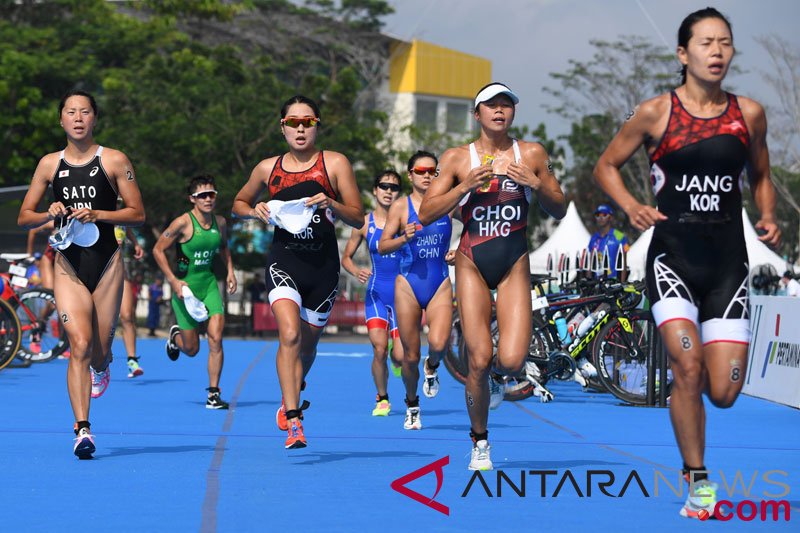 Triathlon Putri Asian Games 2018 