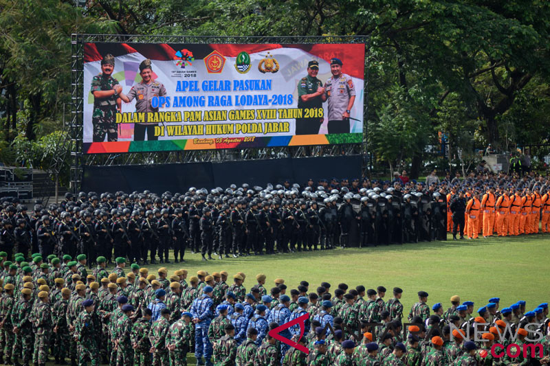 Polrestabes Bandung terjunkan 800 personel amankan Asian Games 2018
