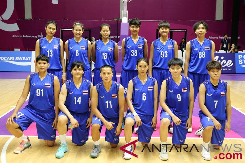 Basket Puteri - Cina Lawan Thailand