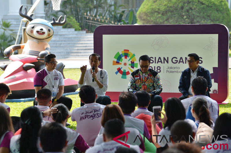 Presiden ingin Indonesia perbaiki peringkat di Asian Games