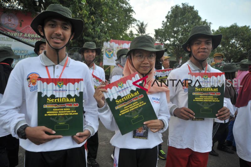 BUMN Hadir - Kegiatan SMN bersama TNI AD di Palembang