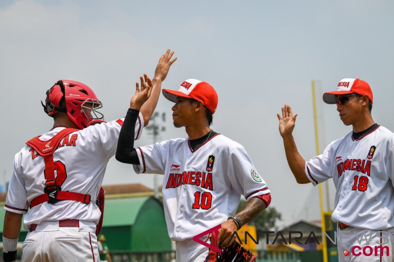 Bisbol Indonesia catatkan kemenangan perdana lawan Thailand