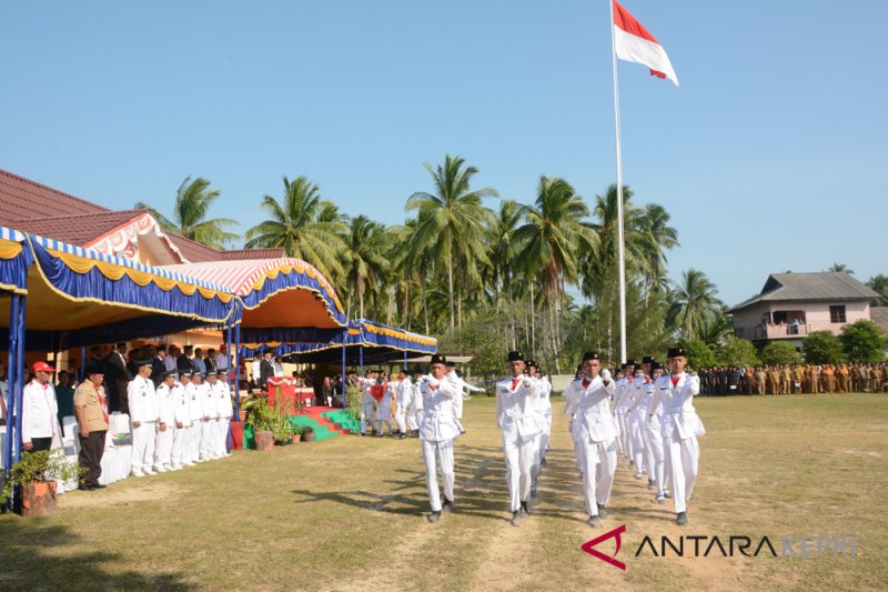 BUMN Hadir - Sinergi BUMN kibarkan merah putih di Natuna