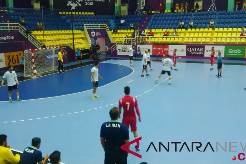 Diwarnai dua kartu merah, bola tangan Bahrain susah payah kalahkan Iran