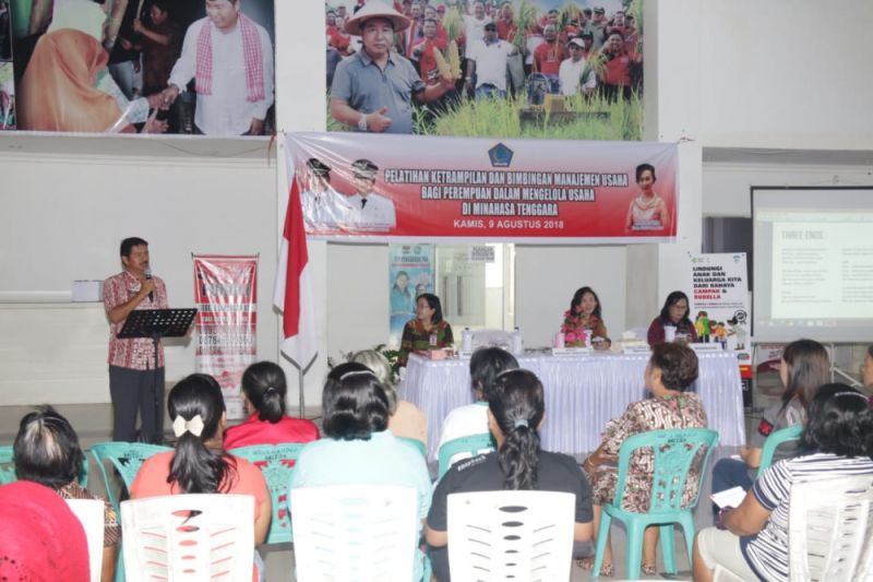Bantuan Pemberdayaan Perempuan di Minahasa Tenggara
