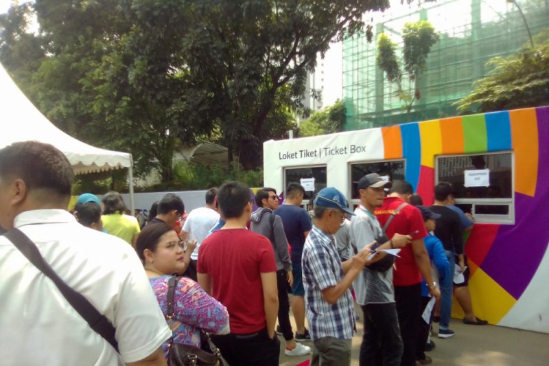 Pembelian tiket pertandingan Asian Games dibatasi