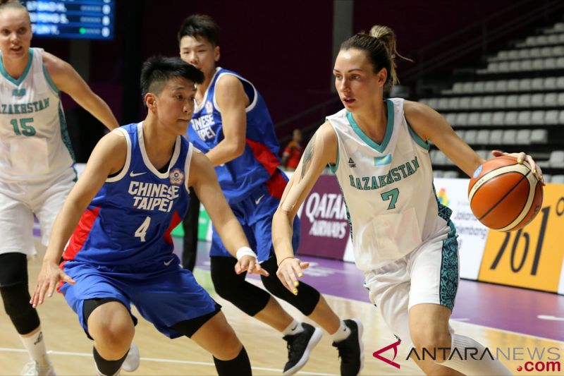 Kontra Kazakhstan, Chinese Taipei menang meyakinkan 72-42