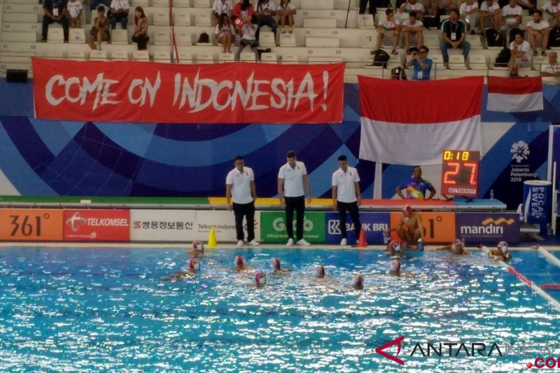 Tim polo air putra Indonesia harus puas di peringkat delapan