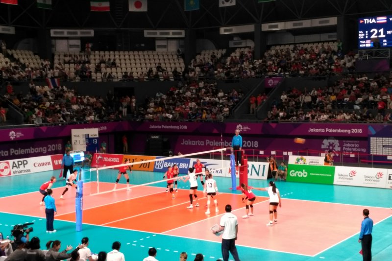 Tim bola voli putri Thailand melangkah ke final