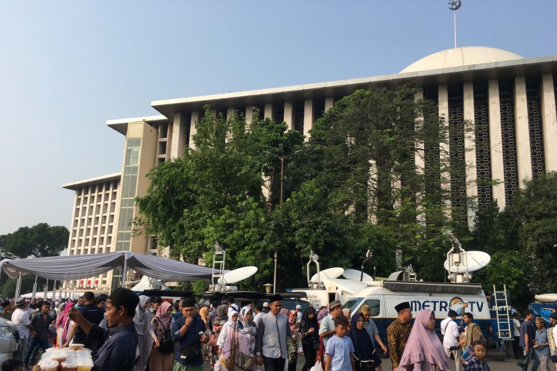 Masjid Istiqlal sedot perhatian media asing peliput Asian Games