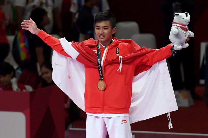 Indonesia rebut medali emas kumite putra -60 kilogram