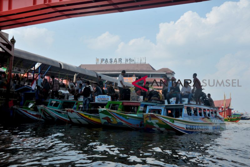 Mudik Idul Adha jalur sungai