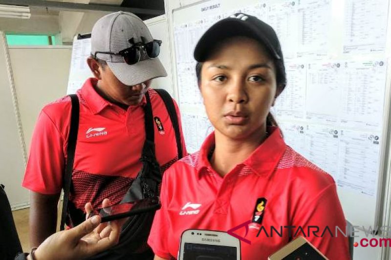 Tim compound putri Indonesia tersingkir