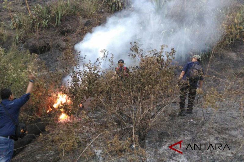 Pemadaman kebakaran Hutan Ciremai dilanjutkan