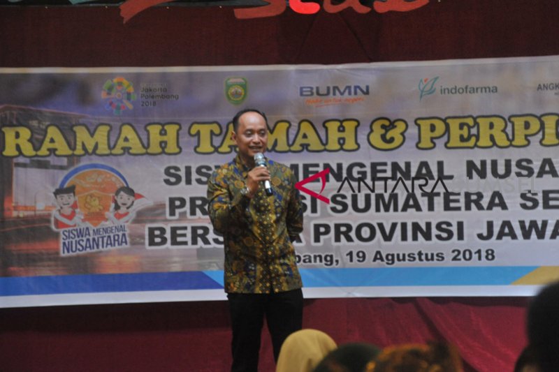 BUMN Hadir - Pelepasan Siswa SMN Sumsel dan Jatim