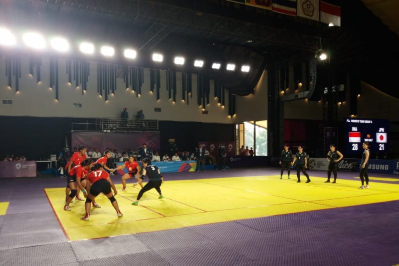 Cabang kabaddi telah selesaikan 20 pertandingan