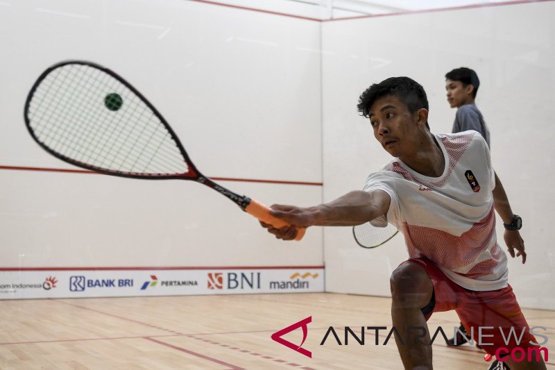 Indonesia gagal masuk semifinal nomor beregu putra squash