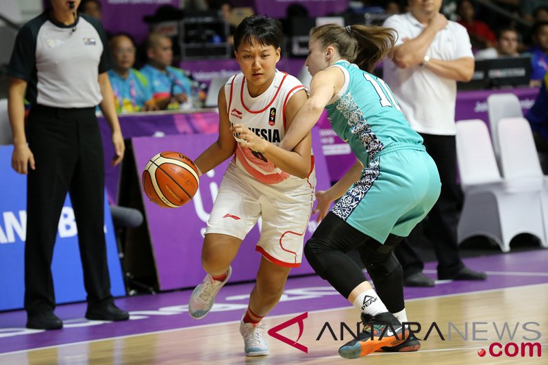 Basket Putri - Indonesia vs Kazakhstan