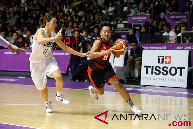 Basket Puteri - Indonesia vs KoreaSelatan