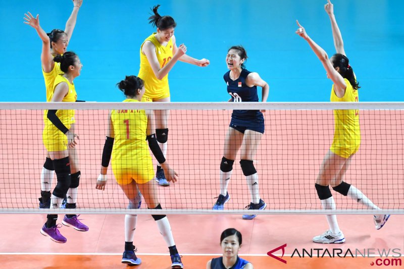 Bola - Semifinal Putri - Jepang Vs China