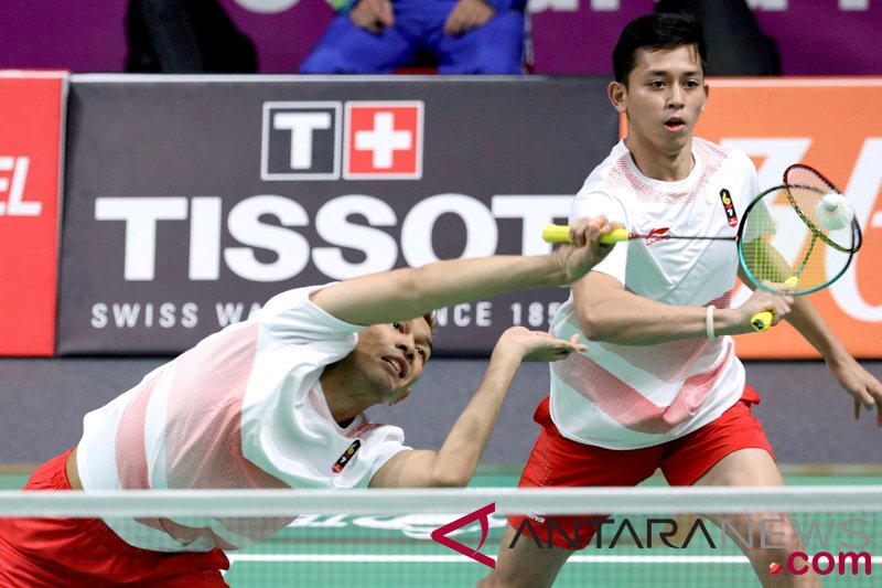 Bulu Tangkis Final Putra Indonesia vs Cina