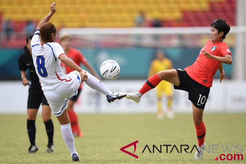 Sepak Bola Wanita Korea Selatan Vs Chinese Taipei