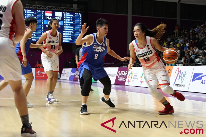 Basket Putri - ChineseTaipei vs Indonesia