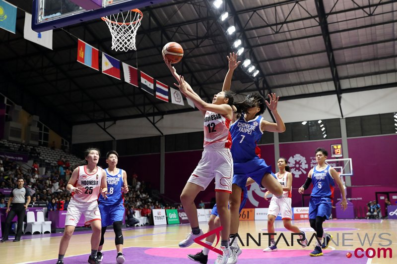 Basket Putri - ChineseTaipei vs Indonesia
