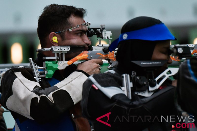 Menembak - Air Rifle Mixed Team