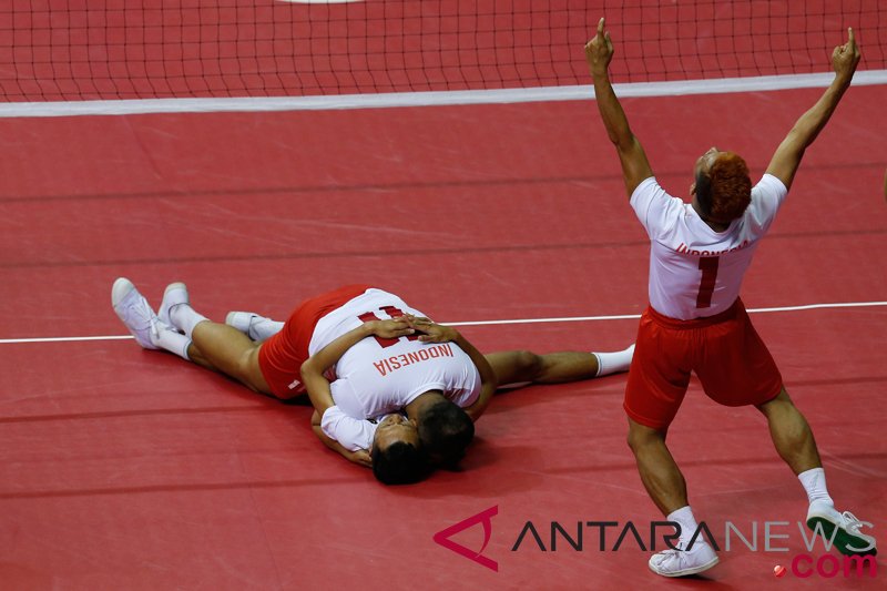 Indonesia masuk final sepak takraw merupakan sejarah baru