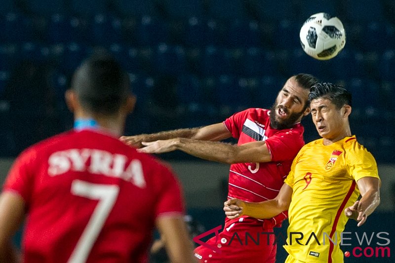 China menang atas Suriah 3-0