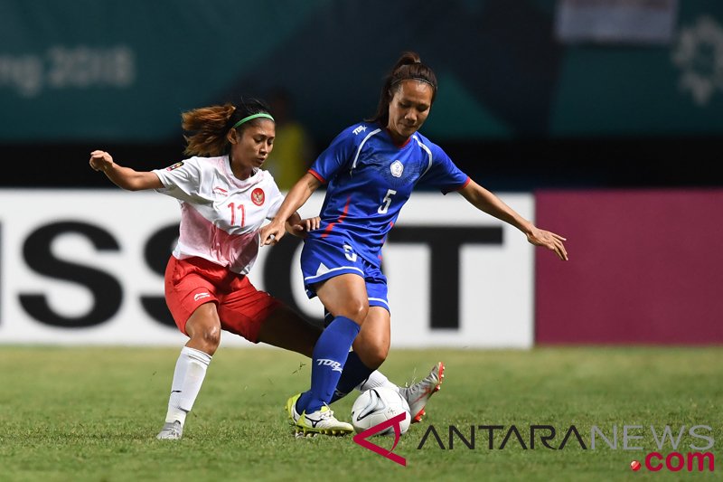 Sepak Bola Wanita Indonesia vs China Taipei