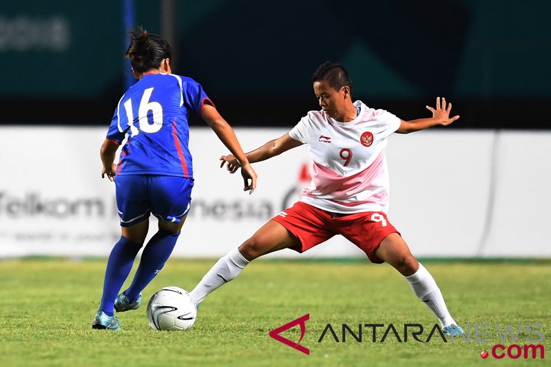 Sepak Bola Wanita Indonesia vs China Taipei