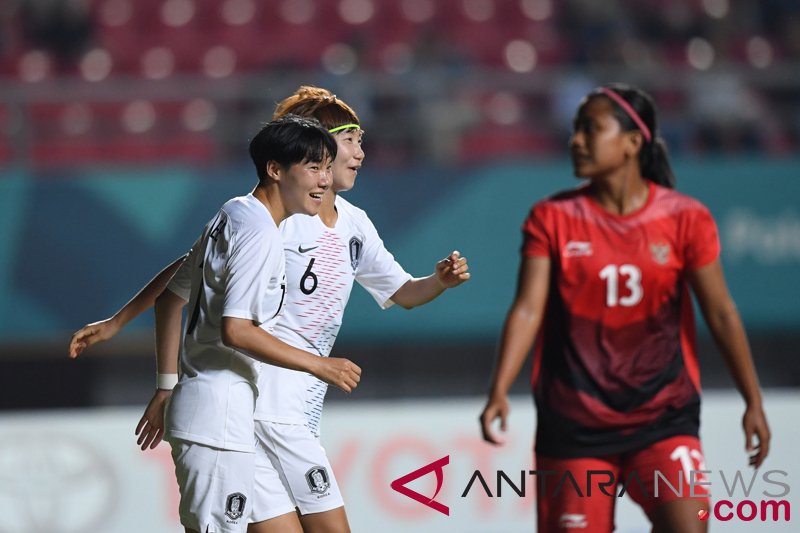 Sepak Bola Wanita Indonesia Vs Korea