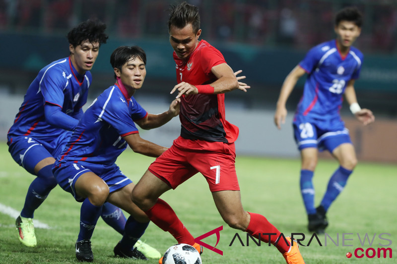 Sepakbola Indonesia vs ChinaTaipei