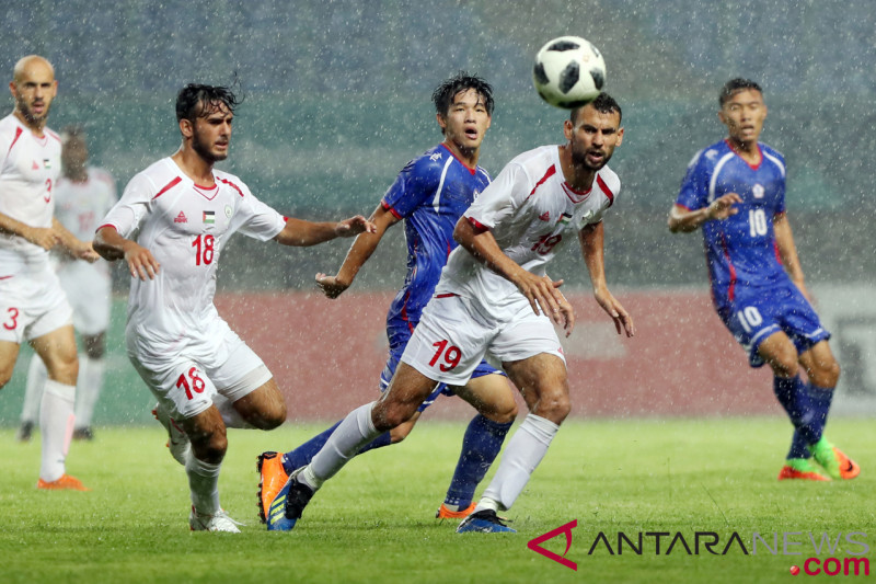 Sepakbola China Taipe Lawan Palestina