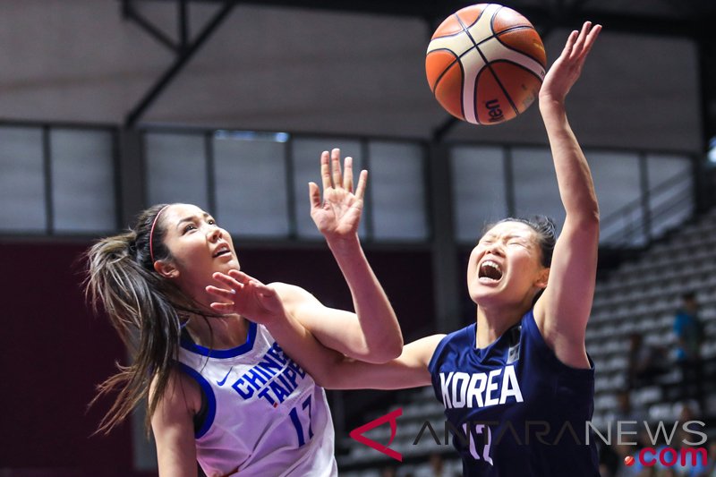 Basket Putri - Chinese Taipei Vs Unified Kores