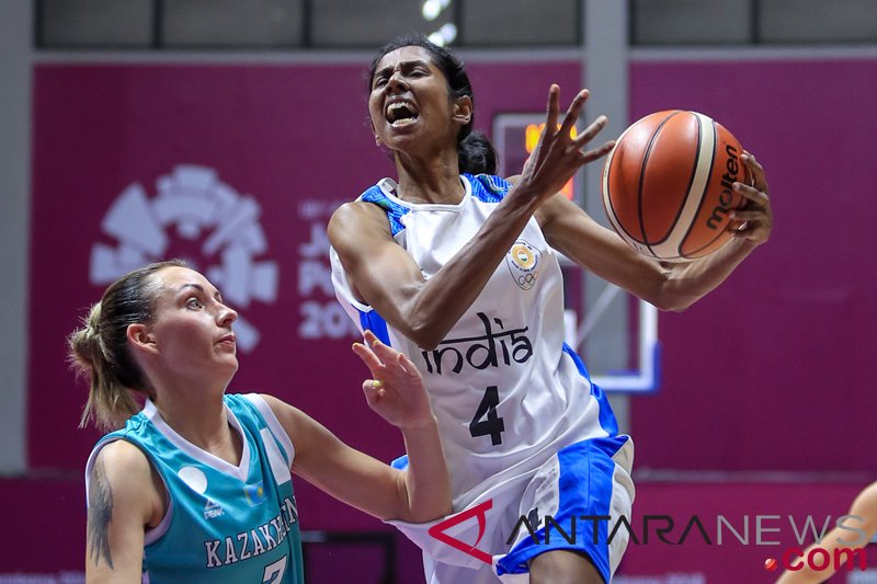 Kualifikasi Basket Putri - India vs Kazakhstan