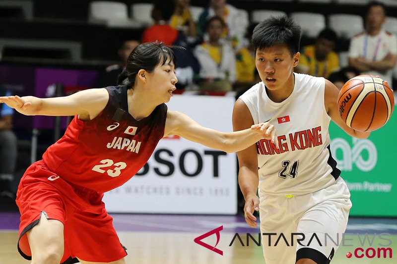 Basket Puteri - HongKong vs Jepang