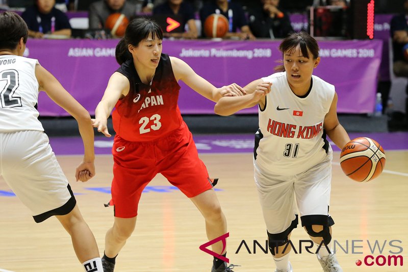 Basket Puteri - HongKong vs Jepang